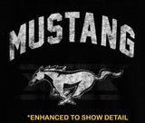 Mustang Ladies’ Football Style T-Shirt (black)