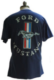 Mustang  navy chrome style 2 sided shirt