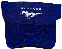 Ford Mustang navy with – The Trailer mesh visor overlay Mustang